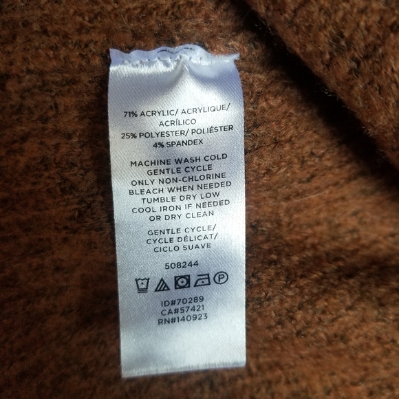 LOFT Crew Neck Womens Autumn Business Casual Stretch Acrylic Blend SM Sweater - Picture 5 of 8